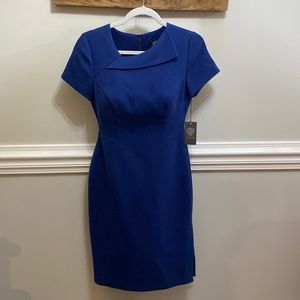 Vince Camuto Blue Dress Size 4 NWT